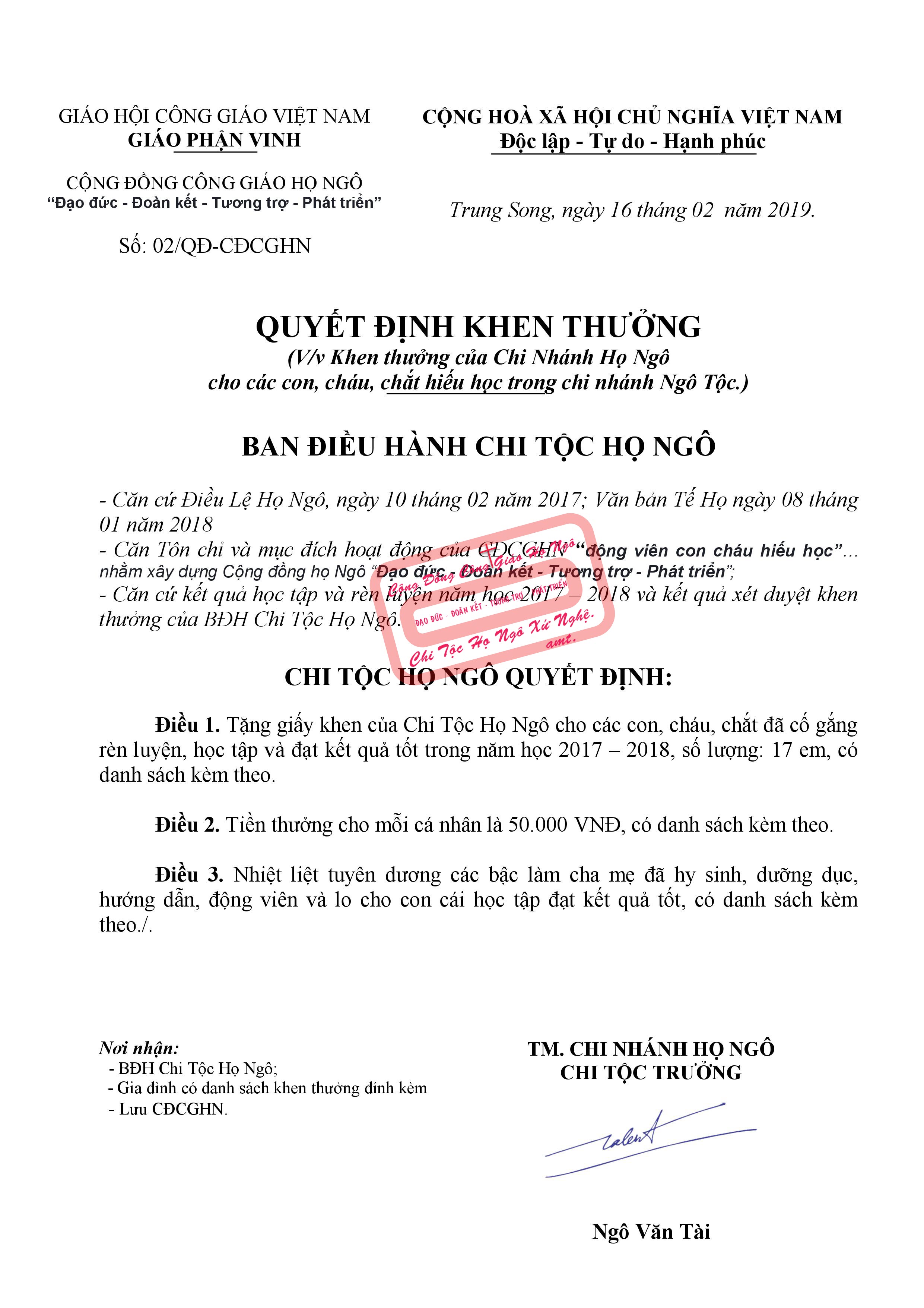 QD02 Khen Thuong 2019